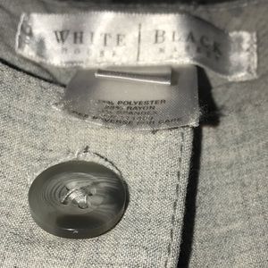 WHBM Light Gray Cropped Pants